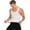White, variant on Mens Compression Shirts Hide Gynecomastia Moobs, Abdomen Slim Shirt Slimming Body Shaper Tank Undershirts