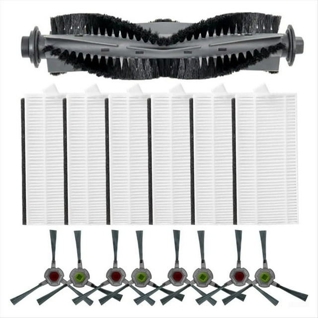 Para P30 Robot Aspirador Cepillo Lateral Principal Filtro Hepa Piezas de Repuesto Accesorios
