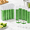 Green Rim-1 Ounces (120 Count), variant on Disposabler Blue Rim 1oz Plastic Shot Glasses