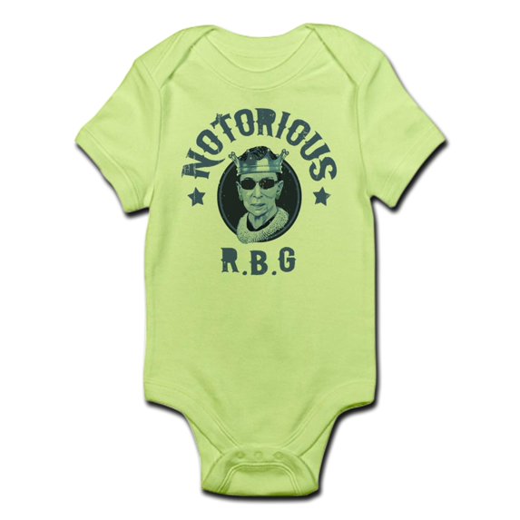 CafePress - Notorious RBG III - Baby Light Bodysuit