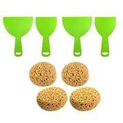 Lipstore Texture Sponge Drywall Patch Washable Drywall Wall Patch Ceiling Texture Sponge 4 Texture Sponges
