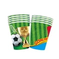 thumbnail image 1 of Abbracc Disposable Tableware Football Party Tableware for Football Party Home Garden 10 Paper cups, 1 of 9