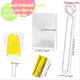 thumbnail image 3 of 50Pcs Acrylic Popsicle Cakesicle Sticks and Wrappers Set, 3 of 5