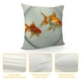 thumbnail image 4 of Cute Goldfish Print Long Body Pillow Coverswith Hidden Zipper Protector, for Adults Women Men, 4 of 5