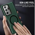 thumbnail image 2 of Magnetic Case for Galaxy Note 20 Ultra Case[Compatible with Magsafe] Heavy Duty Hybrid Sturdy High Impact Bumper Shockproof Protective Cover Phone Case for Samsung Galaxy Note 20 Ultra Green, 2 of 16