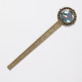 thumbnail image 2 of Flamingo Bookmarks Made of Antique Bronze: a Gift for Book Lovers and Readers, 2 of 5