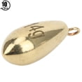 thumbnail image 2 of 10PCS Alloy Copper Gold Portable Rotation Fishing Weights Sinkers Fish Tackle Accessory14g, 2 of 9