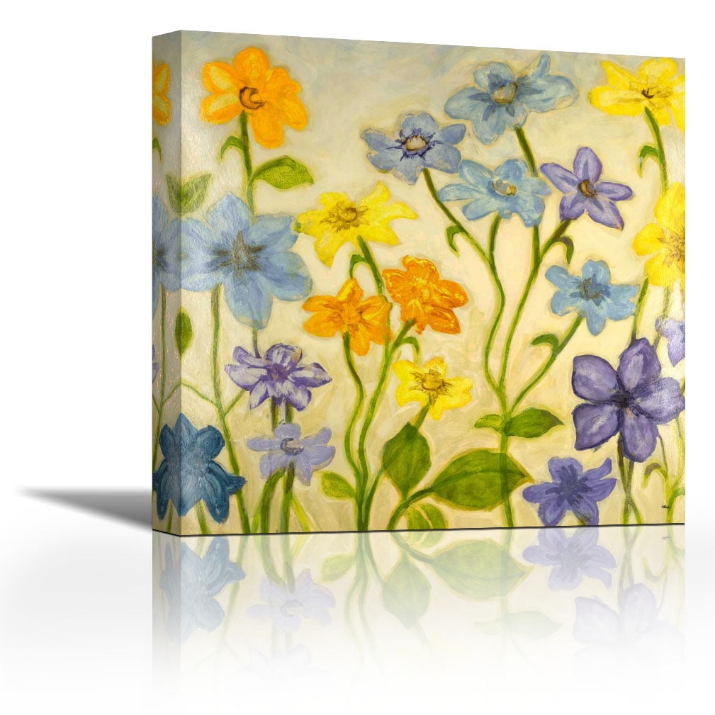 Bloom I Contemporary Fine Art Giclee on Canvas Gallery Wrap wall