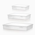 thumbnail image 6 of Clear Storage Container Stackable File Storage Box Water Resistant Document Organiser Case for Notebook Certificates, 6 of 9