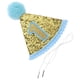thumbnail image 5 of GOOHOCHY Glitter Sparkle 1st Birthday Cone Hat con diadema ajustable para suministros de fiesta para bebés (azul), 5 of 7