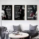 thumbnail image 4 of Póster de arte de pared de boxeador Mike Tyson, cita motivacional de Muhammad Ali, imágenes de decoración del hogar, impresiones en lienzo, pintura para decoración de sala de estar, 4 of 5