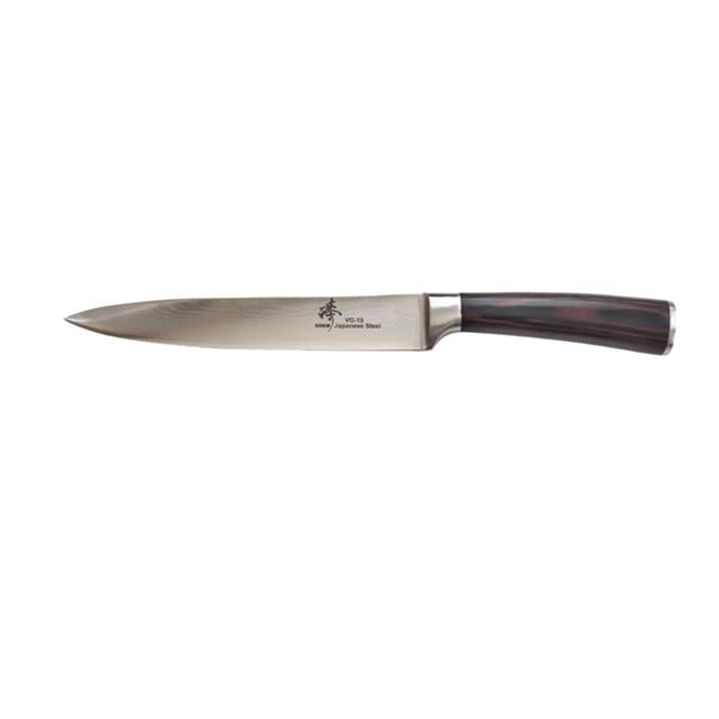 ZHEN D4P VG10 Series Damascus 8 in. Pakkawood Handle Fish Fillet Knife