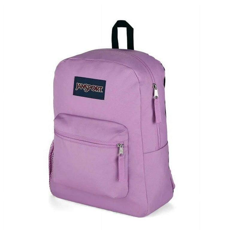 jansport 紫 パープル JanSport Purple Orchid Cross Town Backpack with Mesh Pocket and