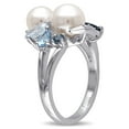 thumbnail image 3 of Everly Women's Cultured Pearl Sterling Silver Ring, 3 of 6