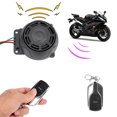 thumbnail image 2 of Motorcycle Theft Protection Motorcycle Alarm Security System 12V Car Keyring Bike Scooter Motor Alarm System Dual Remote Control, 2 of 5