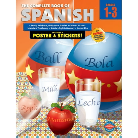 Complete Book of: The Complete Book of Spanish, Grades 1 - 3 (Paperback)