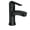 Matte Black, variant on (2 pack) Moen 84565SRN Tilson Spot Resist Brushed Nickel Bathroom Faucet with Optional Deck Plate