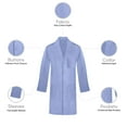 thumbnail image 3 of Panda Uniform doctor coat and lab coats | Multi-Colored lab coats unisex and white lab coat, 3 of 8