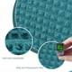 thumbnail image 5 of Funda de Silla de Comedor Elástica Todo Incluido para las Cuatro Estaciones, Funda de Silla de Comedor y Estudio a Prueba de Suciedad con Falda de Burbujas, Azul, 5 of 6