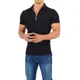 thumbnail image 1 of Playeras Polo Zipped John Leopard Ajuste Muscle Fit, 1 of 8
