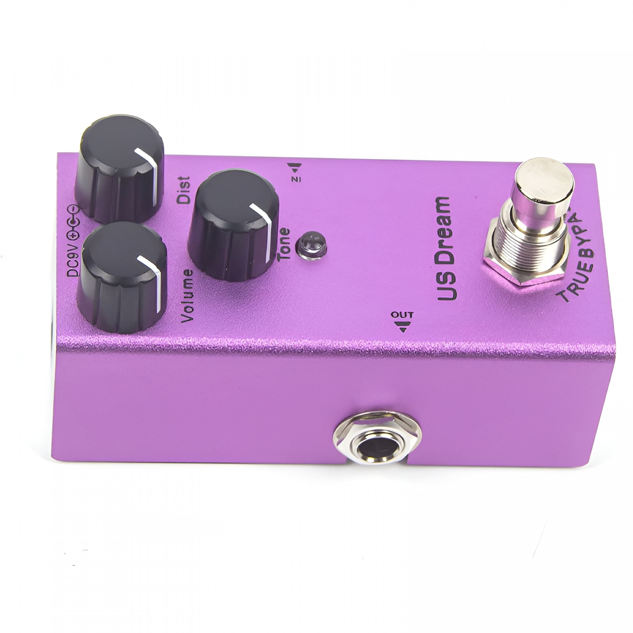 SEPTRIO Metal Distortion Pedal Overdrive & Reverb Effects Processor Choir Sound Enhancer for Guitar 9.1X4X3.2Cm Compact Size Includes Power Cord Ideal for Metal & Hard Performances