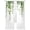 Green, variant on Green Eucalyptus Leaves Sheer Curtains 96 Inch Length 2 Panels Set, Weeping Spring Botanical Summer Voile Window Treatment Semi Sheer Long Curtains Drapes for Bedroom/Living Room/Kitchen 52"x96"x2