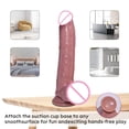 thumbnail image 4 of 1 Uds. Pene de silicona líquida simulada para orgasmo femenino, masturbación, consolador para tirar e insertar-juguetes sexuales ER, 4 of 4