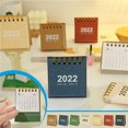 thumbnail image 2 of PVCS 2022 Calendrier de Bureau pour Bureau Créatif Étudiant Bloc-Notes Portable Calendrier Décoration, 2 of 3