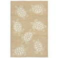 thumbnail image 1 of Trans Ocean CAPR8163412 Capri Hand Tufted Everywear Rugs, 1634-12 Turtle Neutral - 24 in. x 8 ft., 1 of 6