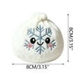 thumbnail image 3 of Cute Plush Stress Relief Toy, Christmas Fidget Squeeze Toy for Holiday Party Favor, Desktop Tabletop Decor, Christmas Stocking Stuffer Gift (8cm/3.15in), 3 of 9
