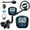 Blue, variant on Professional Metal Detector for Adults,10" IP68 Waterproof Search Coil,4 Modes Gold Detector,Advanced DSP Chip&High Accuracy System for Beach/Gold Hunting