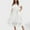 B14 White womens summer dresses clearance under $5, variant on Women Dresses under $10! Cagogo Plus Size Summer Dresses Casual Short Sleeve High Waist Smocked Flowy Sundress V Neck Loose Beach Long Dress with Pockets