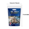 thumbnail image 3 of Ice Melt, Pet Friendly, 1 Pack 3.5 oz, Sodium Chloride Granules Ice Melter for Driveways Walkways Sideways Patios, Safe for Pets Paws and Plants Winter Snow Ice Removal, 3 of 7