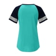 thumbnail image 4 of Baycosin Womens Casual Fashion Printed Crew Neck Short Sleeve Pullover T Shirt, 4 of 5