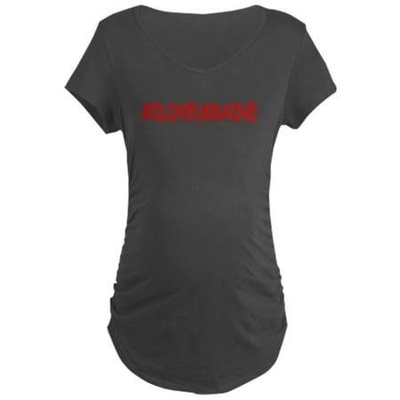 

CafePress - #I LOVE UKRAINE Design. Buy No Maternity T Shirt - Maternity Dark T-Shirt