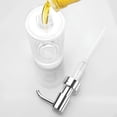 thumbnail image 5 of iDesign Eva Soap and Lotion Dispenser Pump, for Kitchen or Bathroom Countertop - Clear/Chrome, 5 of 7