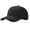 Black Snap, variant on Quick Dry Baseball Cap Ventilated Sports Laser Cut Mesh Back Golf Hat-Black