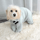 thumbnail image 5 of Apuakthei Albornoz para perros para después del baño, albornoz suave para perros pequeños, medianos y grandes, albornoz de microfibra súper absorbente para mascotas, 5 of 5