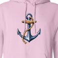 thumbnail image 3 of Inktastic Nautical Anchor and Rope Adult Hoodie Sweatshirt, 3 of 4