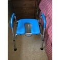 thumbnail image 3 of Platinum Health Ultimate Raised Toilet Seat Bedside Commode Shower Chair Combo 350 lb wt cap, 3 of 6