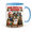 Black, variant on LANG ECOMMERCE Coffee Mug Personalized Home Inspector Hound Ceramic Coffee Break Cup for Home Inspectors