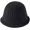 Black, variant on Thick Knitting Bucket Hat Hemp Flower Twist Reversible Fisherman Hat Autumn Winter Bowler Hat with Lambs Wool Brim