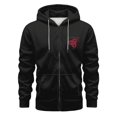 thumbnail image 1 of Men‘s Stylish Zip-up Skeleton Print Y2K Hoodie With Pockets Breathable Comfy Hooded Coat For Spring And Autumn Casual Comfort, 1 of 6