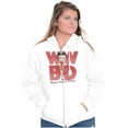 thumbnail image 3 of Retro Betty Boop Cartoon WWBD Funny Zip Hoodie Sweatshirt Women Brisco Brands M, 3 of 6