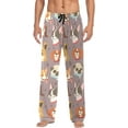 thumbnail image 2 of FREEAMG Dog Cotton Pajama Pant for Men, Super Soft Lightweight Lounge Pajama Bottoms Drawstring Sleepwear Pant with 2 Pockets, 2 of 7