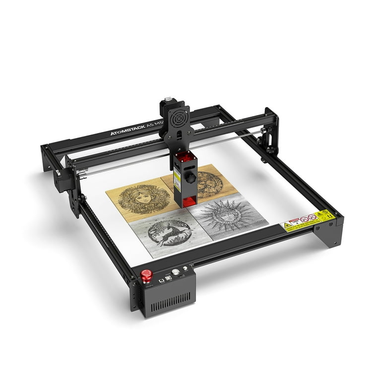  Creality Laser Engraver, 40W Laser Cutter with Air Assist, 120W  High Accuracy Laser Engraving Machine, DIY CNC Machine and Laser Engraver  for Wood and Metal, Acrylic, Leather, etc. : Arts, Crafts