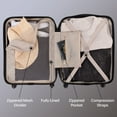 thumbnail image 4 of Jetstream® 2-Piece Carry-On Luggage Set – 20" Spinner Hardside Carry On Suitcase and Softside Expandable Tote Bag, 4 of 11