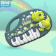 thumbnail image 4 of Juguete Piano de Animales para Niños, 12 Teclas, 20+ Sonidos verde Chico, 4 of 5