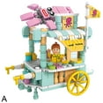 thumbnail image 1 of Street View Snack Street Music Compatible Small Particle High Building Blocks Boxed Children'S Educational Aerospace Assembly Toys For Boys And Girls, 1 of 1