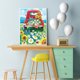 thumbnail image 4 of Cuadros Decorativos Juego de pintura de mosaico de diamantes DIY 5D cuadro de taladro redondo completo coche y artesanía de flores Ndcxsfigh Nuevos Originales, 4 of 9